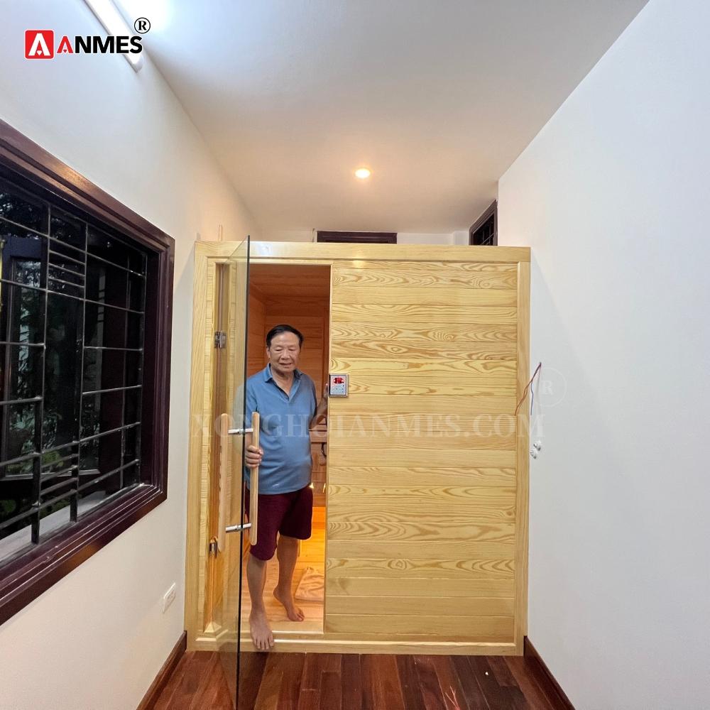Kích thước phòng xông hơi khô gia đình